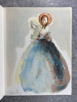 LA FANFARLO. ILLUSTRATIONS DE LEONOR FINI. . BAUDELAIRE CHARLES. (1821-1867). 