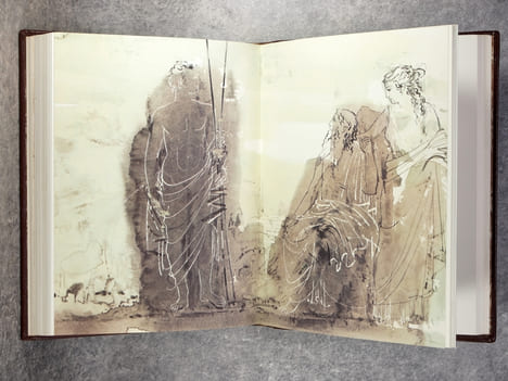 TRAGEDIES. TRADUCTION DE JACQUES LACARRIERE. ILLUSTRATIONS DE GEORGES VARLAMOS. . SOPHOCLE. (VERS 495-406 AVT J.C.).