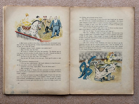 LE CIRQUE. ILLUSTRATIONS DE PIERRE LUC. PARIS. GRUND. SANS DATE (1931. DE LA COLLECTION "LA JOIE DE L' ENFANCE" DIRIGEE PAR RENE POIRIER).. KUBNICK ...