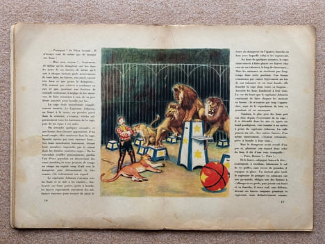 LE CIRQUE. ILLUSTRATIONS DE PIERRE LUC. PARIS. GRUND. SANS DATE (1931. DE LA COLLECTION "LA JOIE DE L' ENFANCE" DIRIGEE PAR RENE POIRIER).. KUBNICK ...