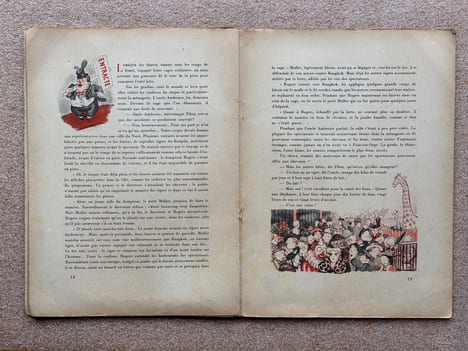 LE CIRQUE. ILLUSTRATIONS DE PIERRE LUC. PARIS. GRUND. SANS DATE (1931. DE LA COLLECTION "LA JOIE DE L' ENFANCE" DIRIGEE PAR RENE POIRIER).. KUBNICK ...