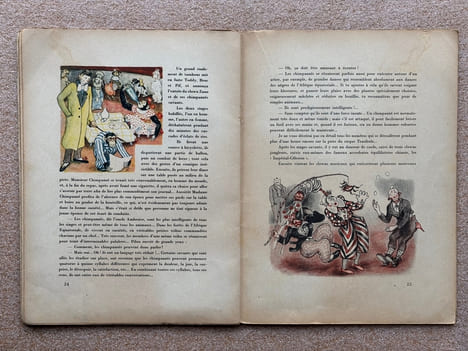 LE CIRQUE. ILLUSTRATIONS DE PIERRE LUC. PARIS. GRUND. SANS DATE (1931. DE LA COLLECTION "LA JOIE DE L' ENFANCE" DIRIGEE PAR RENE POIRIER).. KUBNICK ...
