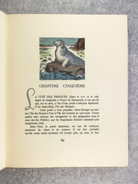 LE GRAND SILENCE BLANC. ILLUSTRATIONS EN COULEURS DE ANDRE COLLOT. . ROUQUETTE. (LOUIS-FREDERIC. 1884-1926).