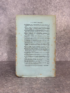 LES GARDES ROUGES DE L’AN II. L’ARMEE REVOLUTIONNAIRE ET LE PARTI HEBERTISTE. D’APRES DES DOCUMENTS INEDITS. PREFACE DE LOUIS MADELIN. 