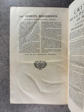 REMARQUES CRITIQUES SUR LE DICTIONNAIRE DE BAYLE. . JOLY PHILIPPE-LOUIS (ABBE. 1712-1782). 