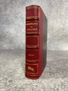 REGLEMENT SUR LES EXERCICES ET LES MANOEUVRES DE LA CAVALERIE, (DECRET DU 12 MAI 1899 PORTANT). 