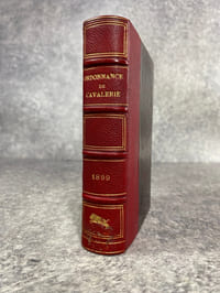 REGLEMENT SUR LES EXERCICES ET LES MANOEUVRES DE LA CAVALERIE, (DECRET DU 12 MAI 1899 PORTANT).