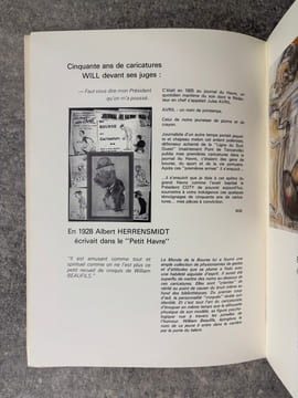 LE SALON D'UN HUMORISTE. 50 ANS DE CARICATURE DE WILL.. BEAUFILS WILLIAM (DIT WILL. 1899-1996).