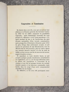 ONZE JOURS AUX PYRENEES CENTRALES, RACONTES ET ILLUSTRES PAR LES CONGRESSISTES DE LA REUNION GENERALE DU CLUB ALPIN FRANCAIS 1934. . undefined
