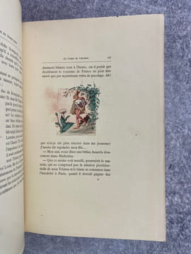 CHRONIQUES DU TEMPS PASSE. LE CONTE DE L’ARCHER. AQUARELLES DE A. POIRSON GRAVEES PAR GILLOT. IMPRESSION TYPOGRAPHIQUE PAR A. LAHURE.. SILVESTRE ...