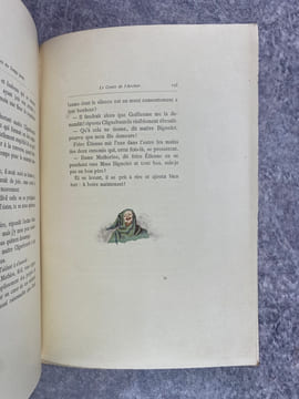 CHRONIQUES DU TEMPS PASSE. LE CONTE DE L’ARCHER. AQUARELLES DE A. POIRSON GRAVEES PAR GILLOT. IMPRESSION TYPOGRAPHIQUE PAR A. LAHURE.. SILVESTRE ...