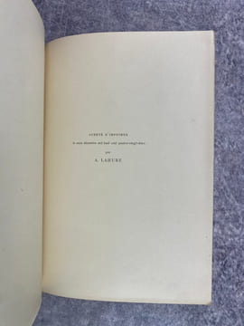 CHRONIQUES DU TEMPS PASSE. LE CONTE DE L’ARCHER. AQUARELLES DE A. POIRSON GRAVEES PAR GILLOT. IMPRESSION TYPOGRAPHIQUE PAR A. LAHURE.. SILVESTRE ...