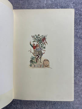 CHRONIQUES DU TEMPS PASSE. LE CONTE DE L’ARCHER. AQUARELLES DE A. POIRSON GRAVEES PAR GILLOT. IMPRESSION TYPOGRAPHIQUE PAR A. LAHURE.. SILVESTRE ...