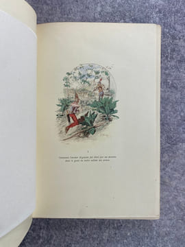 CHRONIQUES DU TEMPS PASSE. LE CONTE DE L’ARCHER. AQUARELLES DE A. POIRSON GRAVEES PAR GILLOT. IMPRESSION TYPOGRAPHIQUE PAR A. LAHURE.. SILVESTRE ...