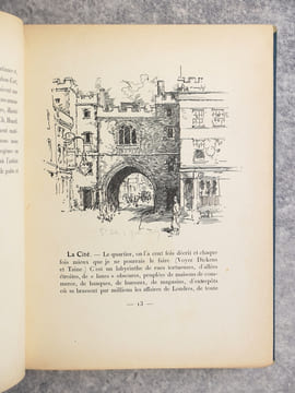 LONDRES COMME JE L'AI VU. TEXTE ET DESSINS PAR CHARLES HUARD. . HUARD CHARLES. (1874-1965).
