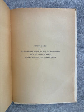 DIX ANNEES D’EMIGRATION. AVEC UNE INTRODUCTION PAR LOUIS THOMAS. . NEUILLY (ANGE, ACHILLE, THOMAS, COMTE DE. 1777-1863).
