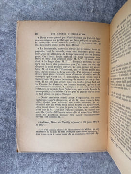 DIX ANNEES D’EMIGRATION. AVEC UNE INTRODUCTION PAR LOUIS THOMAS. . NEUILLY (ANGE, ACHILLE, THOMAS, COMTE DE. 1777-1863).