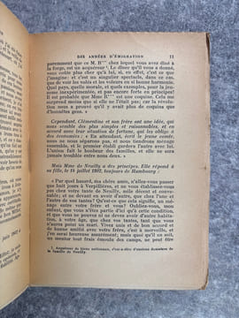 DIX ANNEES D’EMIGRATION. AVEC UNE INTRODUCTION PAR LOUIS THOMAS. . NEUILLY (ANGE, ACHILLE, THOMAS, COMTE DE. 1777-1863).