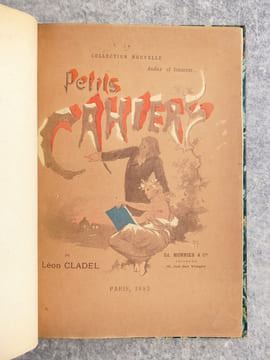 PETITS CAHIERS. ILLUSTRATIONS DE GAMBARD. . CLADEL LEON (1835-1892).