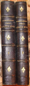 LOUIS XVII, SA VIE, SON AGONIE, SA MORT. CAPTIVITE DE LA FAMILLE ROYALE AU TEMPLE. SEPTIEME EDITION ENRICHIE D'AUTOGRAPHES, DE PORTRAITS ET DE PLANS ET PRECEDEE D'UNE LETTRE DE MGR DUPANLOUP EVEQUE D'ORLEANS. 