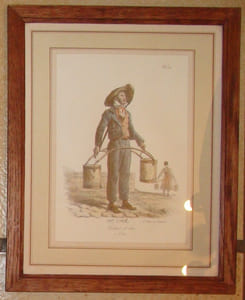 PORTEUR D'EAU. "A L'EAU". (DE LA SERIE "LES CRIS DE PARIS. 45")