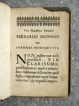 DE VITA CHRISTI CARMEN E LATINO VIRI ILLUSTRISSIMI D. ARNALDI ANDILLII. LATINUM REDDITUM A IOANNE MONTACUTO.. ARNAULD D'ANDILLY ROBERT. (1589-1674).
