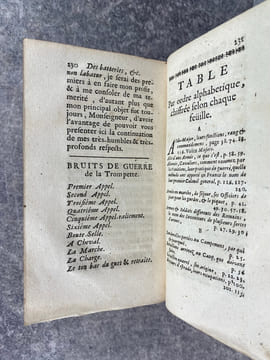 LE SERVICE ORDINAIRE ET JOURNALIER DE LA CAVALERIE EN ABREGE. DEDIE A MONSEIGNEUR LE DUC DE CHARTRES. PAR M. LECOQMADELEINE, LIEUTENANT-COLONEL DE ...