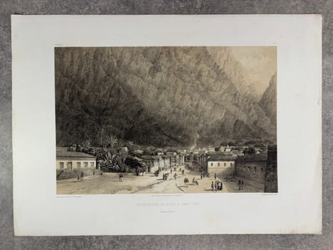 SAINTE-HELENE. TRANSLATION DU CERCUEIL DE L’EMPEREUR NAPOLEON A BORD DE LA FREGATE LA BELLE-POULE. HISTOIRE ET VUES PITTORESQUES DE TOUS LES SITES DE ...