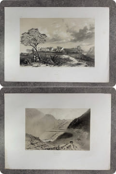 SAINTE-HELENE. TRANSLATION DU CERCUEIL DE L’EMPEREUR NAPOLEON A BORD DE LA FREGATE LA BELLE-POULE. HISTOIRE ET VUES PITTORESQUES DE TOUS LES SITES DE ...