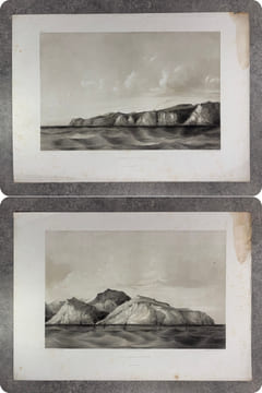SAINTE-HELENE. TRANSLATION DU CERCUEIL DE L’EMPEREUR NAPOLEON A BORD DE LA FREGATE LA BELLE-POULE. HISTOIRE ET VUES PITTORESQUES DE TOUS LES SITES DE ...