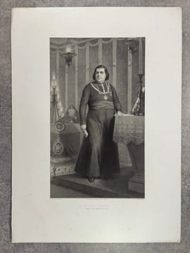 SAINTE-HELENE. TRANSLATION DU CERCUEIL DE L’EMPEREUR NAPOLEON A BORD DE LA FREGATE LA BELLE-POULE. HISTOIRE ET VUES PITTORESQUES DE TOUS LES SITES DE ...