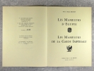 LES MAMELUKS D'EGYPTE. LES MAMELUKS DE LA GARDE IMPERIALE. . BRUNON JEAN (1895-1982). 