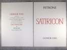 SATIRICON. LEONOR FINI.. PETRONE (PETRONIUS ARBITER. 27-66 AP. J.-C.). 