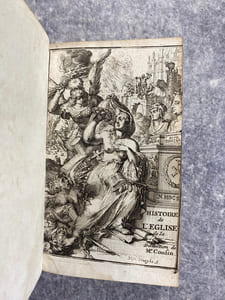 HISTOIRE DE L’EGLISE, ECRITE PAR EUSEBE, EVEQUE DE CESAREE. TRADUITE PAR MONSIEUR COUSIN. 