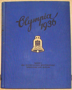 OLYMPIA 1936. BAND I. DIE OLYMPISCHEN WINTERSPIELE VORSCHAU AUF BERLIN. BAND II. DIE XI. OLYMPISCHEN SPIELE IN BERLIN. 1936.