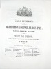 PROGRAMME DE LA DISTRIBUTION SOLENNELLE DES PRIX DE L'ECOLE DE SOREZE. . (RIVIERES, MARC, CHARLES, EDMOND SERE. BARON DE. 1835-1909).