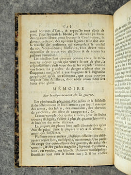 DISCOURS DE M. DUMOURIEZ, CI-DEVANT MINISTRE DES AFFAIRES ETRANGERES, ACTUELLEMENT MINISTRE DE LA GUERRE, A L’ASSEMBLEE NATIONALE, SEANCE DU 13 JUIN ...