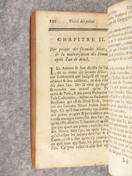TRAITE DES PEINES DES SECONDES NOCES. PAR FEU NOBLE LOUIS ASTRUC, PROFESSEUR EN DROIT FRANCAIS DE L'UNIVERSITE DE TOULOUSE. . ASTRUC LOUIS.