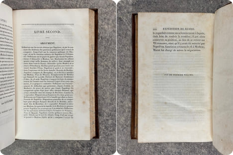 HISTOIRE DE L'EXPEDITION DE RUSSIE, PAR M.***, AVEC UN ATLAS, UN PLAN DE LA BATAILLE DE LA MOSKWA, ET UNE VUE DU PASSAGE DU NIEMEN. . CHAMBRAY ...