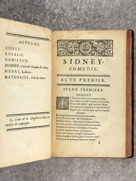 - SABINUS ET EPONINE, TRAGEDIE. PAR MONSIEUR RICHER. REPRESENTEE POUR LA PREMIERE FOIS, SUR LE THEATRE DE LA COMEDIE FRANCAISE LE 29 DE DECEMBRE 1734. ...