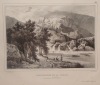 LANSLEBOURG. ANCIENNE ROUTE DU MONT CENIS. LITH. DE LANGLUME.. BURCH (HIPPOLYTE VAN DER. 1796-1854).