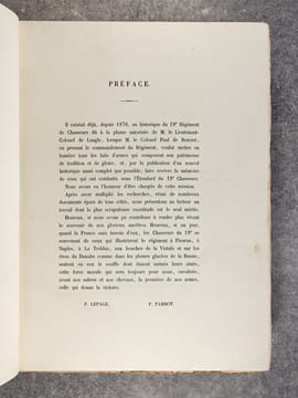 HISTORIQUE DU 19° REGIMENT DE CHASSEURS. 1792-1892. LEGION DE ROSENTHAL DE 1792 A 1793. 19° REGIMENT DE CHASSEURS DE 1793 A 1814. CHASSEURS DE LA ...