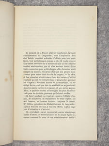 LE DERNIER PRESIDENT DES ETATS GENERAUX DE LANGUEDOC. MGR ARTHUR-RICHARD DILLON, ARCHEVEQUE DE NARBONNE (1764-1790). EXTRAIT DE LA «REVUE D’AQUITAINE».