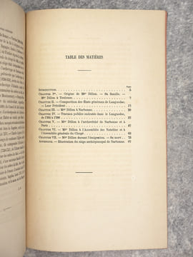 LE DERNIER PRESIDENT DES ETATS GENERAUX DE LANGUEDOC. MGR ARTHUR-RICHARD DILLON, ARCHEVEQUE DE NARBONNE (1764-1790). EXTRAIT DE LA «REVUE ...