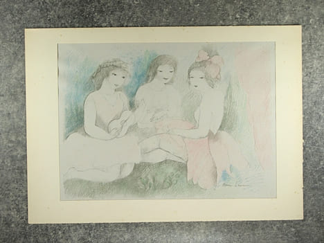 L’ADROITE PRINCESSE OU LES AVENTURES DE FINETTE. CONTE DE FEES. AVEC CINQ LITHOGRAPHIES EN COULEURS D’APRES LES DESSINS DE MARIE LAURENCIN. . ...