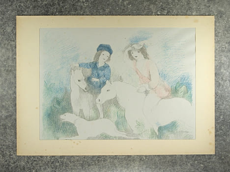 L’ADROITE PRINCESSE OU LES AVENTURES DE FINETTE. CONTE DE FEES. AVEC CINQ LITHOGRAPHIES EN COULEURS D’APRES LES DESSINS DE MARIE LAURENCIN. . ...