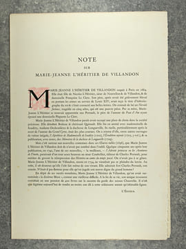 L’ADROITE PRINCESSE OU LES AVENTURES DE FINETTE. CONTE DE FEES. AVEC CINQ LITHOGRAPHIES EN COULEURS D’APRES LES DESSINS DE MARIE LAURENCIN. . ...
