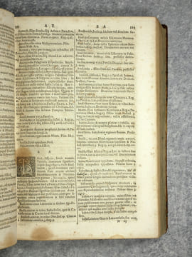 DICTIONARIUM HISTORICUM, GEOGRAPHICUM, POETICUM. AUTHORE CAROLO STEPHANO. GENTIUM, HOMINUM, DEORUM. GENTILIUM, REGIONUM, LOCORUM, CIVITATUM, ...