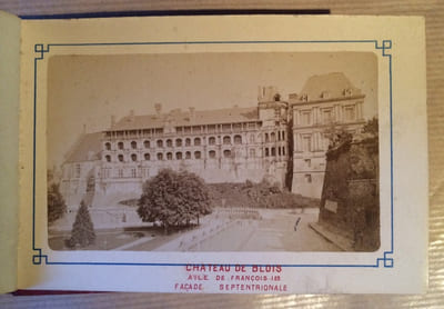 SOUVENIR DES CHATEAUX DE BLOIS & CHAMBORD. SANS LIEU. SANS NOM. SANS DATE.
