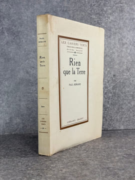RIEN QUE LA TERRE. VOYAGE. . MORAND PAUL. (1888-1976).